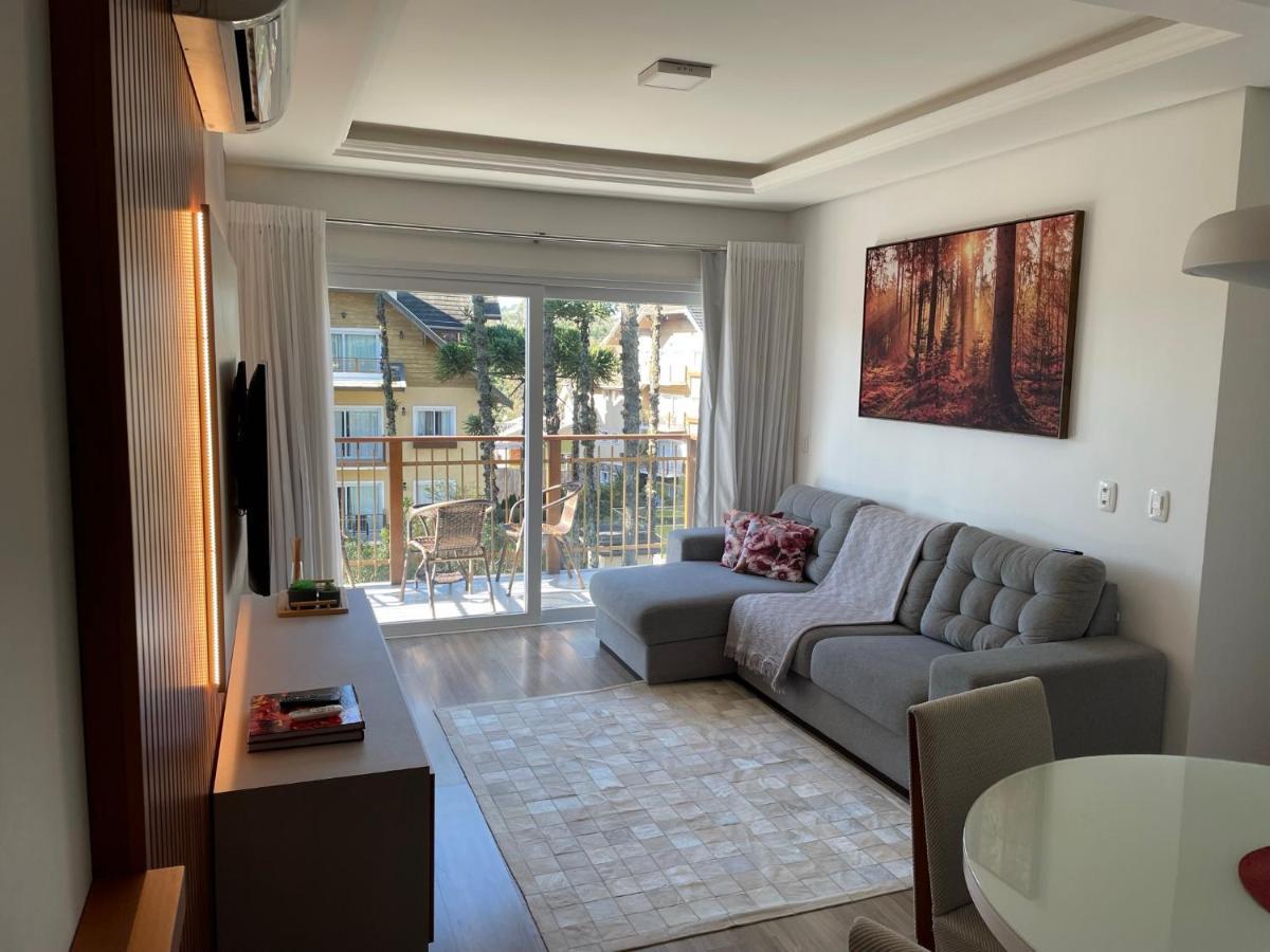 Excelente Apartamento Em Gramado/Rs No Condominio Casa De Pedra ภายนอก รูปภาพ